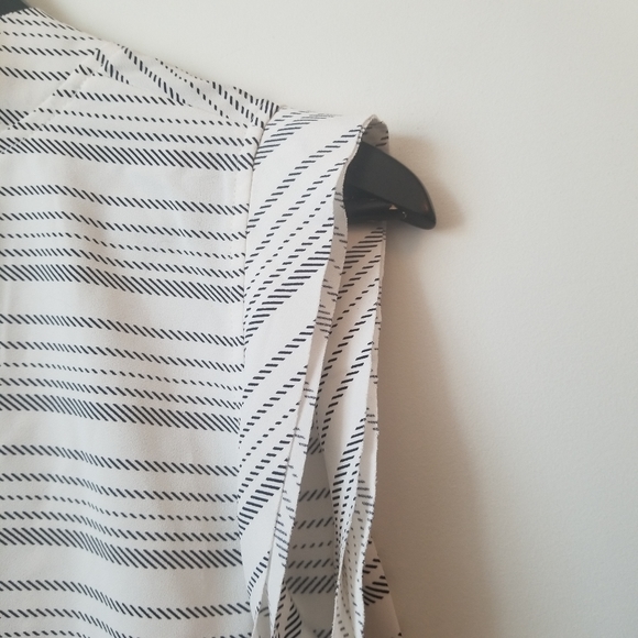 Cabi woman's white and black Madeleine top blouse - Picture 8 of 10